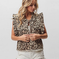 Demi Animal Print Vest